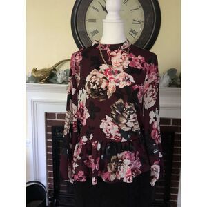 Loft peplum blouse 
